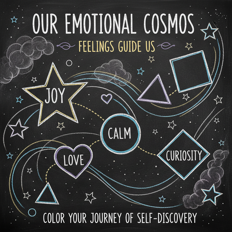 Chalkboard SEL Activity Cards — Sampler Pack (5 Cards) — Social Emotional Learning Printable