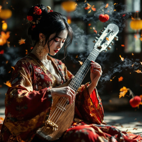 Red Kimono Guitarist