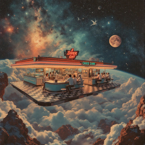 Cosmic Cafe Above the Clouds