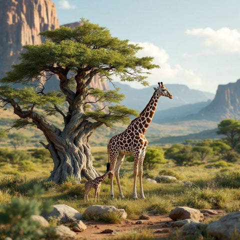 Majestic Wildlife Wall Art — No. 360 — Digital Wall Art