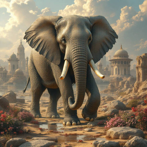 Fantasy Wild Adventure Print — No. 430 — Digital Wall Art