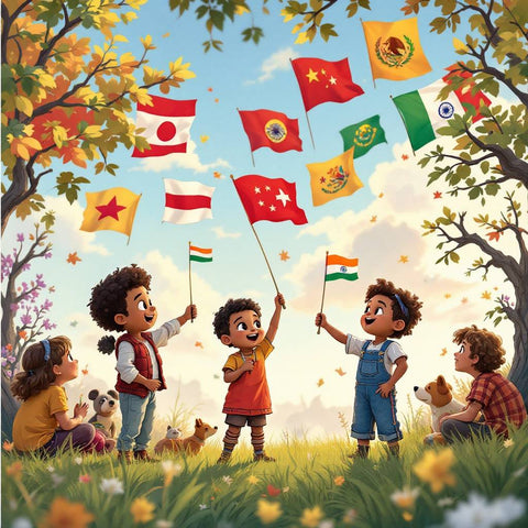 Children United — No. 461 — Digital Wall Art