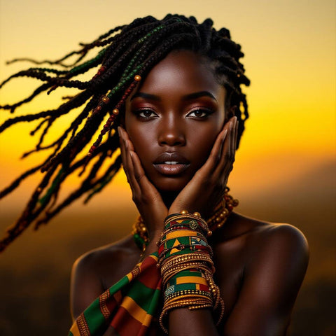 Black Community Unity Print — No. 170 — Digital Wall Art