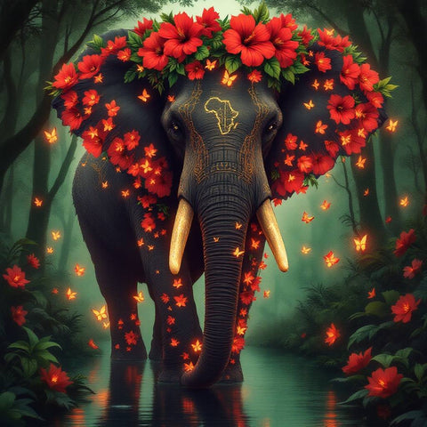 Majestic Animal Digital Art — No. 103 — Digital Wall Art