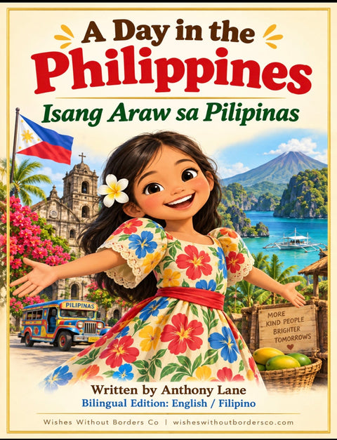 A Day in the Philippines – Bilingual English / Filipino Children's Book