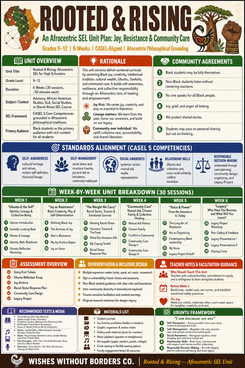 Click, Post, Exist: 6-Week Digital Citizenship & Online Identity SEL Curriculum (Grades 9–12)