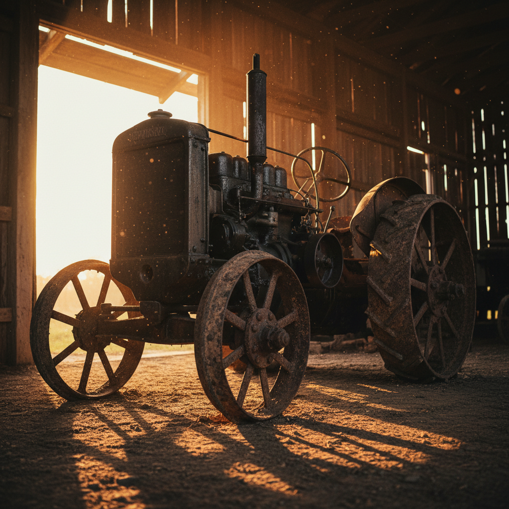 Steam Engine at Dawn