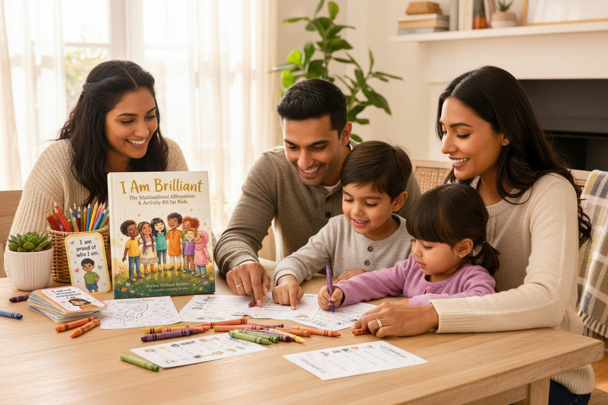 I Am Brilliant: The Multicultural Affirmation & Activity Kit for Kids (Digital PDF)