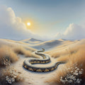 Trail Through Pink Sands
