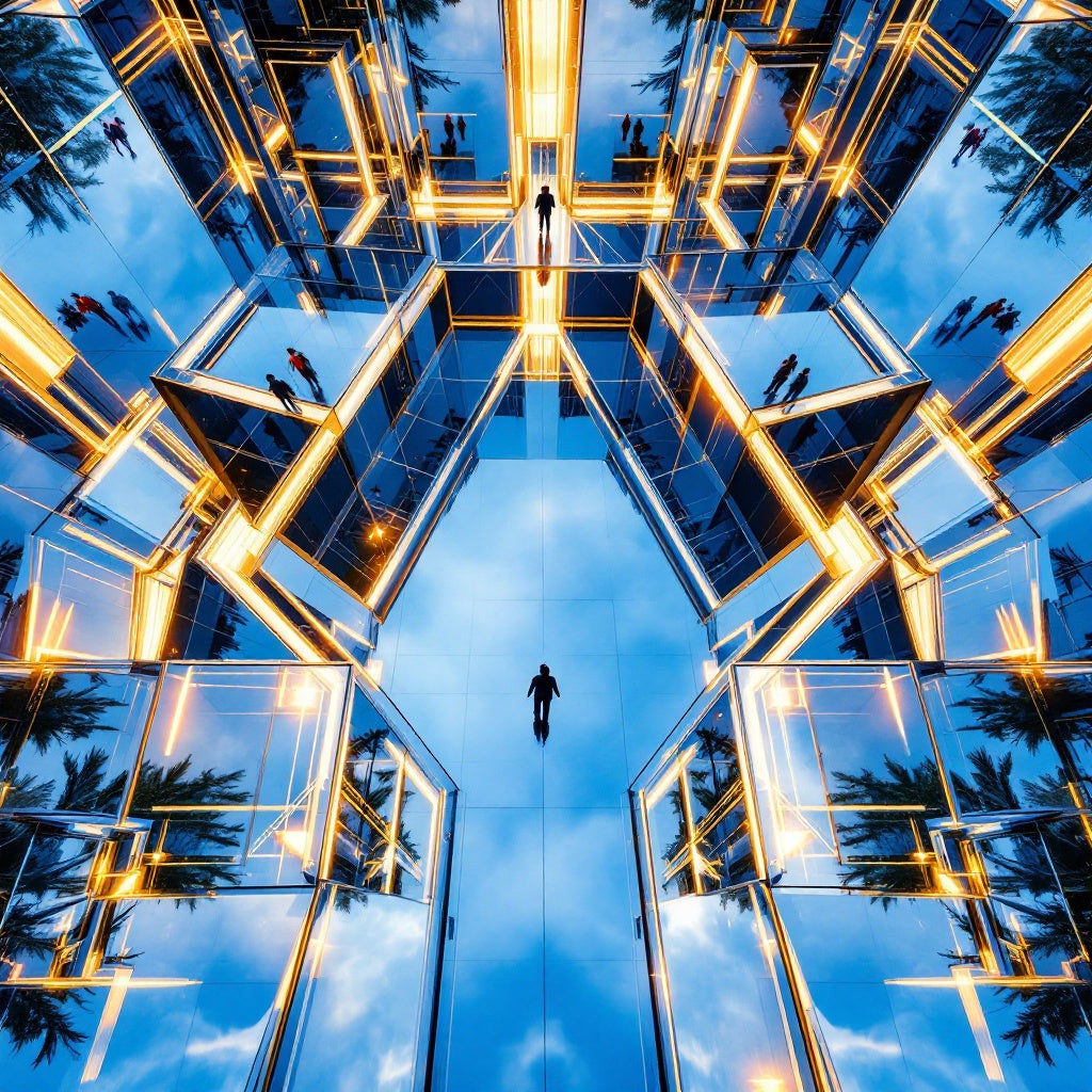 Golden Symmetry Palace