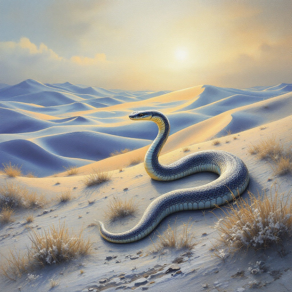 Serpent Crossing the Dunes