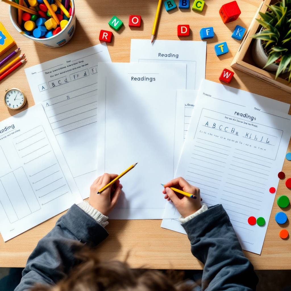 1st Grade ELA Worksheets Pack | Reading & Writing Practice