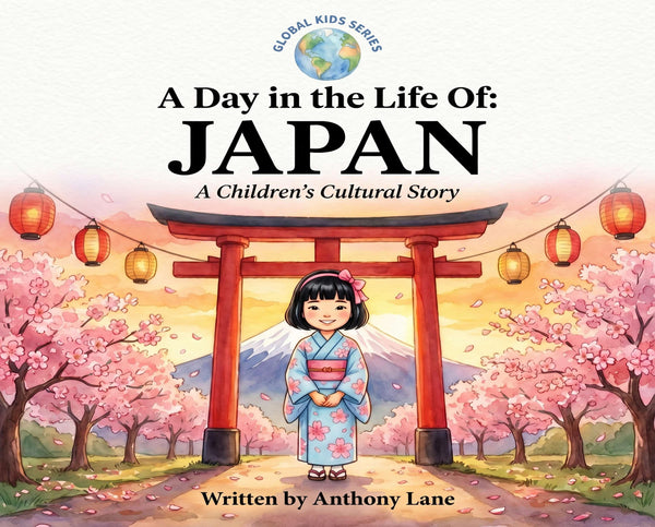 A Day in the Life Of: Japan — A Bilingual Children's Cultural Story (Digital PDF)