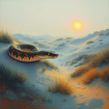 Desert Serpent at Sunrise