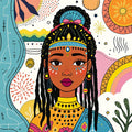 Bohemian Peacock Garden Wall Art