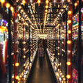 Neon Carnival Mirror Maze