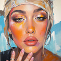 Faces Wall Art — No. 330 — Digital Wall Art