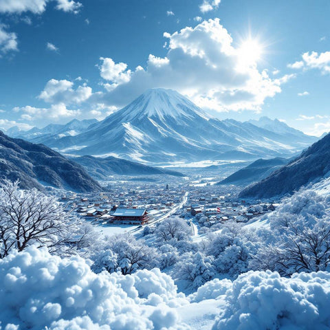 Frozen Realms Art Print — No. 450 — Digital Wall Art