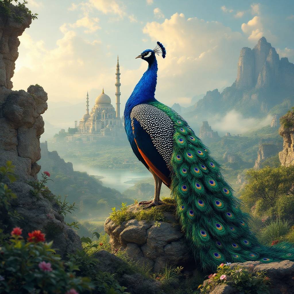 Fantasy Wild Adventure Print — No. 393 — Digital Wall Art
