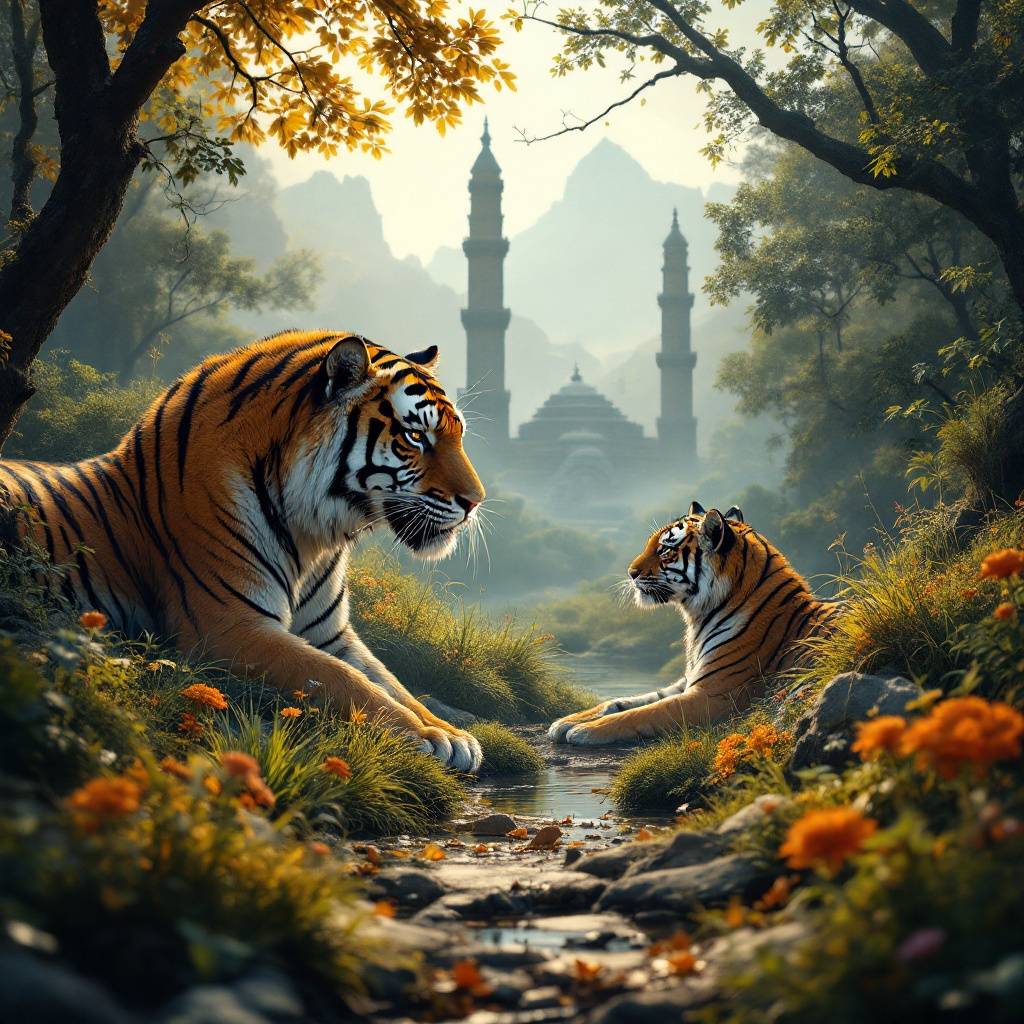 Whimsical Fantasy Adventure Art — No. 373 — Digital Wall Art