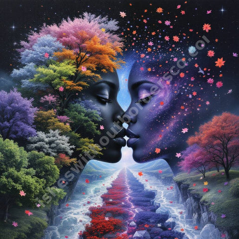 Mystical Between Worlds Art — No. 018 — Digital Wall Art