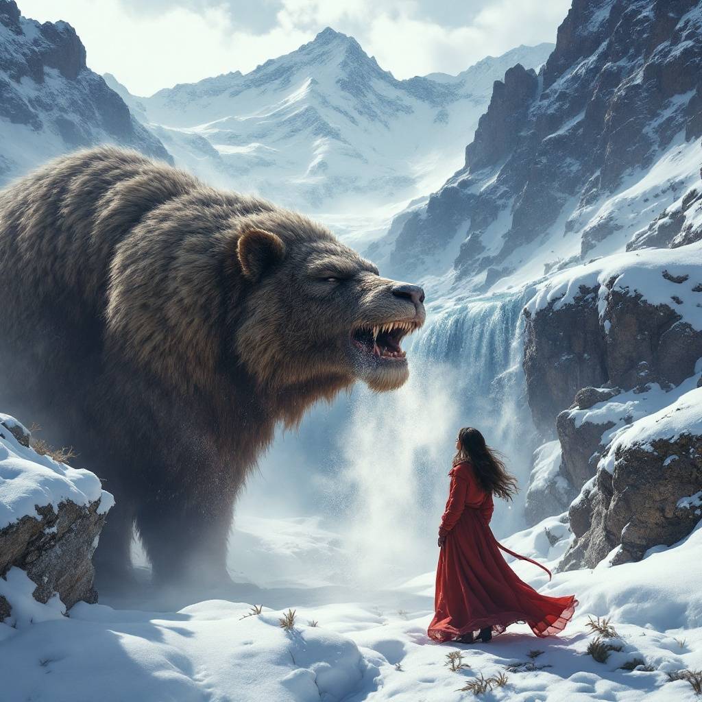 Fantasy Wild Adventure Print — No. 256 — Digital Wall Art