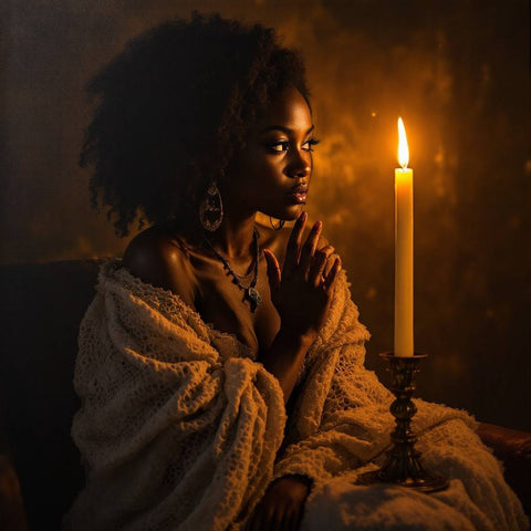 Sunset Glow Portrait Print — No. 295 — Digital Wall Art