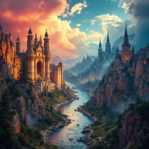 Whimsical Wild Digital Art — No. 444 — Digital Wall Art