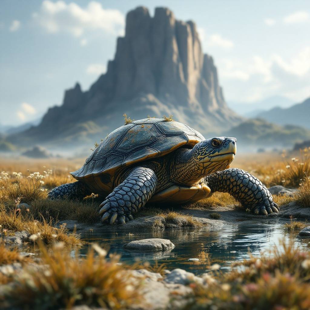 Wildlife Kingdom Art Print — No. 353 — Digital Wall Art