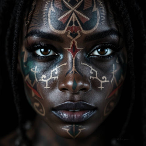 Faces Digital Art — No. 228 — Digital Wall Art