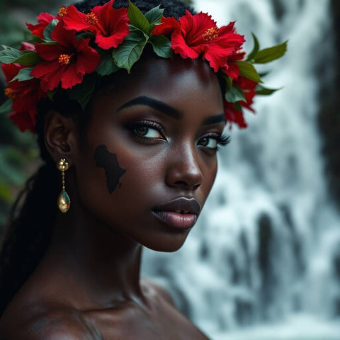 Retro Black Heritage Photography Print — No. 061 — Digital Wall Art