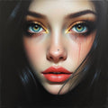 Faces Art Print — No. 327 — Digital Wall Art