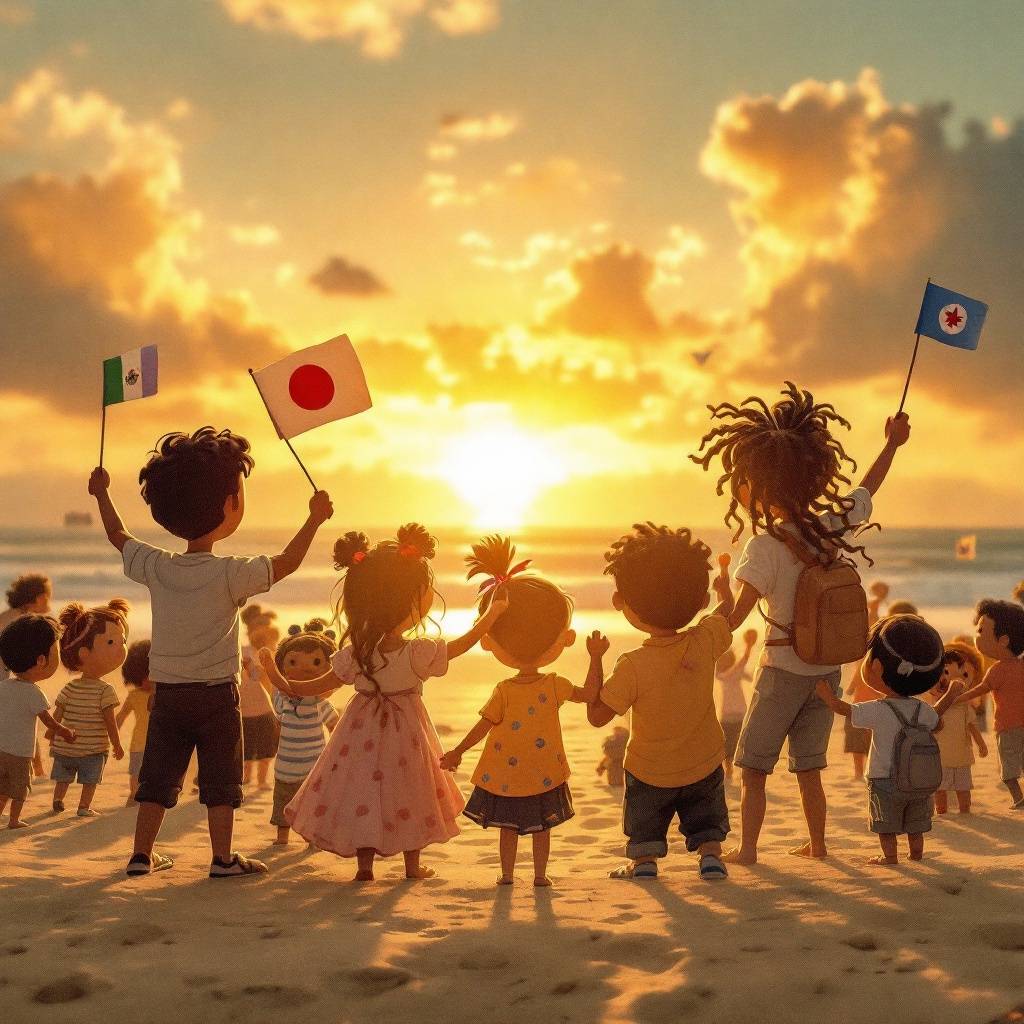 Cultural Unity Digital Art — No. 481 — Digital Wall Art