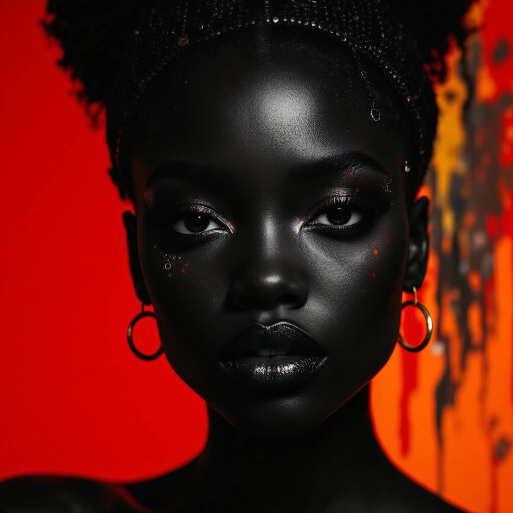 Vintage African American Portrait Art — No. 316 — Digital Wall Art