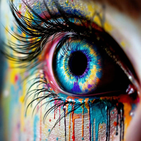 Vibrant Colorful Neon Art — No. 337 — Digital Wall Art