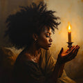 Warm Golden Hour Art — No. 296 — Digital Wall Art