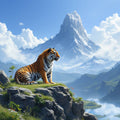 Majestic Wildlife Kingdom Print — No. 376 — Digital Wall Art
