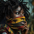 Vintage Black Portrait Art — No. 227 — Digital Wall Art