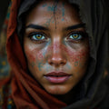 Stunning Faces Art — No. 247 — Digital Wall Art