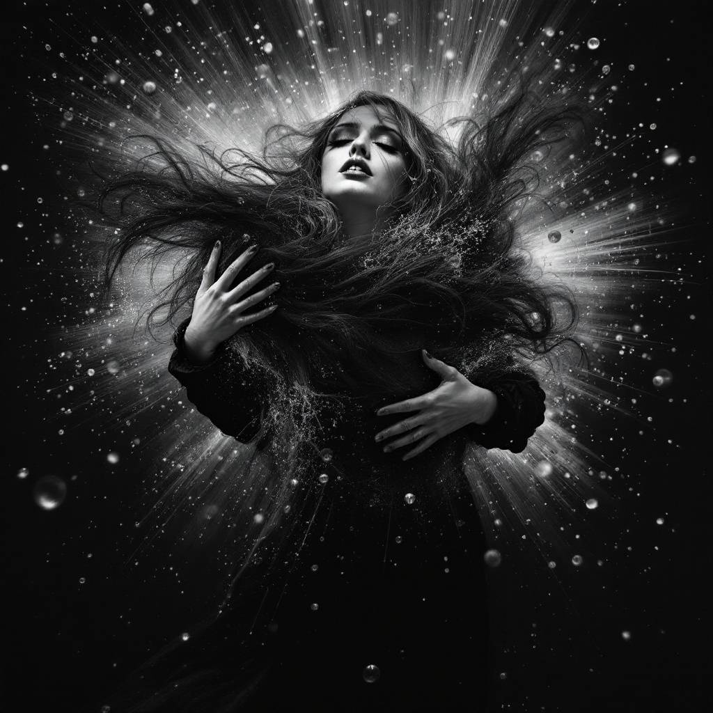 Mystical Surreal Portrait Art — No. 274 — Digital Wall Art