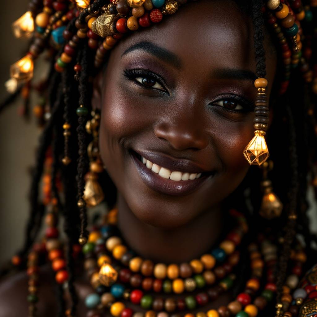 Retro Black Heritage Photography Print — No. 102 — Digital Wall Art
