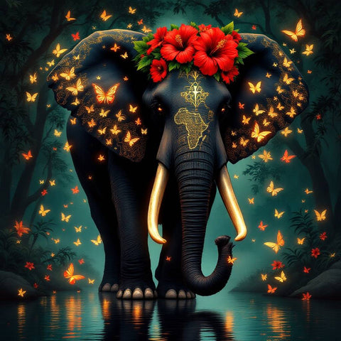 Whimsical Wild Digital Art — No. 107 — Digital Wall Art
