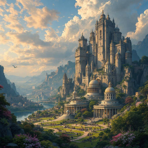 Fantasy Storybook Wall Art — No. 448 — Digital Wall Art