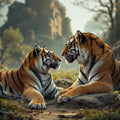 Regal Beast Digital Art — No. 375 — Digital Wall Art