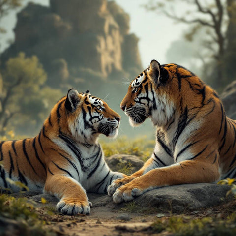 Regal Beast Digital Art — No. 375 — Digital Wall Art