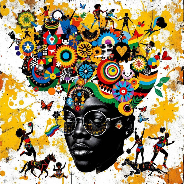 Black Family Heritage Wall Art — No. 127 — Digital Wall Art