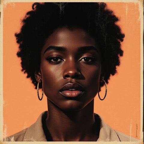 Retro African American Photography Style Print — No. 156 — Digital Wall Art