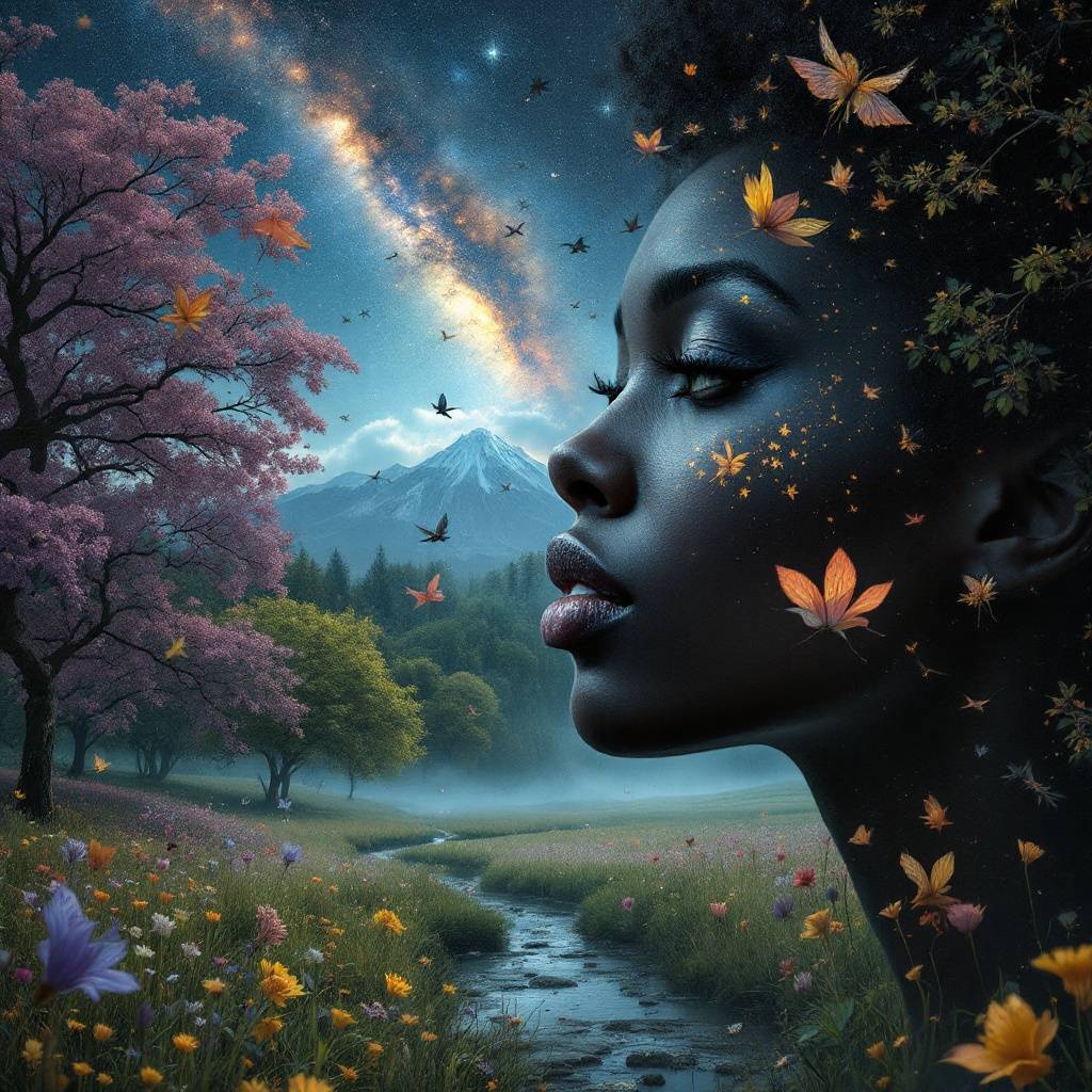 Surreal Fantasy Art Print — No. 161 — Digital Wall Art