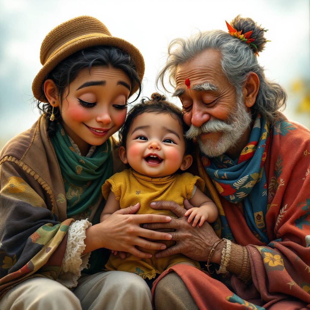 Cultural Togetherness Wall Art — No. 467 — Digital Wall Art