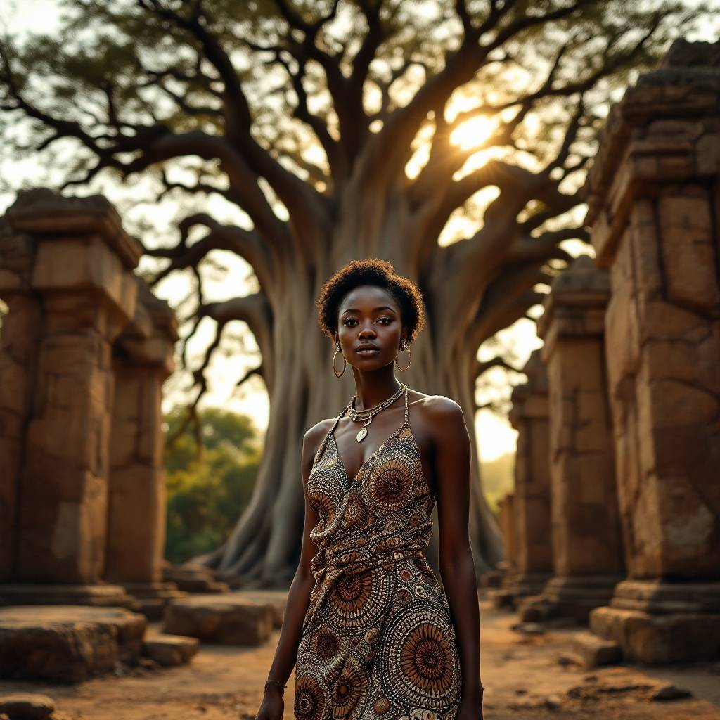 Retro Black Heritage Photography Print — No. 166 — Digital Wall Art
